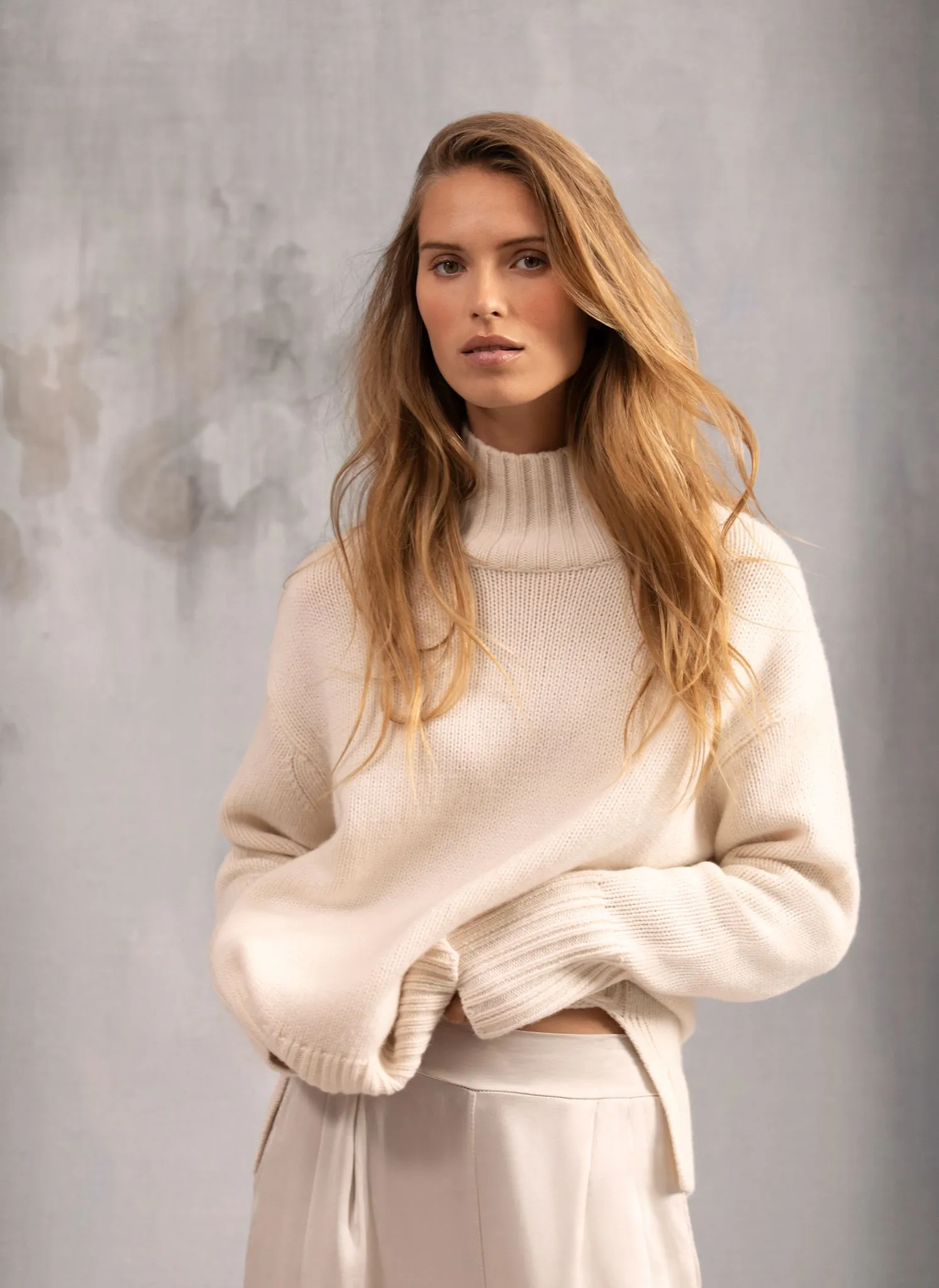 Cream Cashmere Blend Jumper sold by Mint Velvet product image thumbnail 2