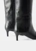 Mia Black Leather Long Boots sold by Mint Velvet