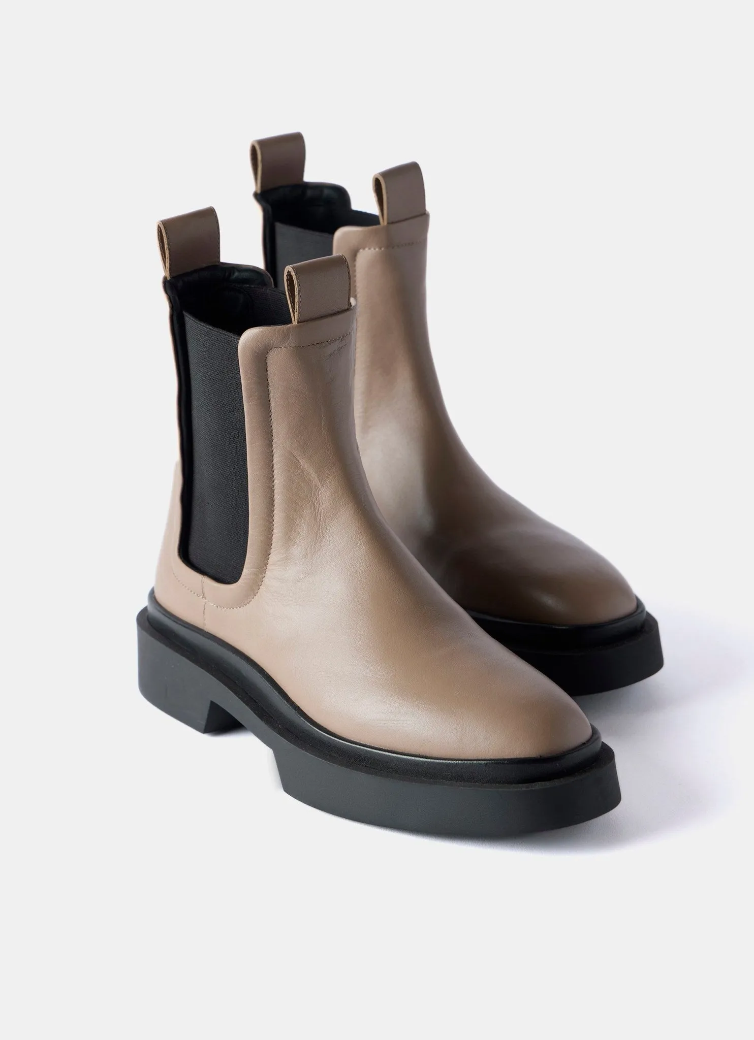 Taupe Leather Chelsea Boots sold by Mint Velvet product image thumbnail 5