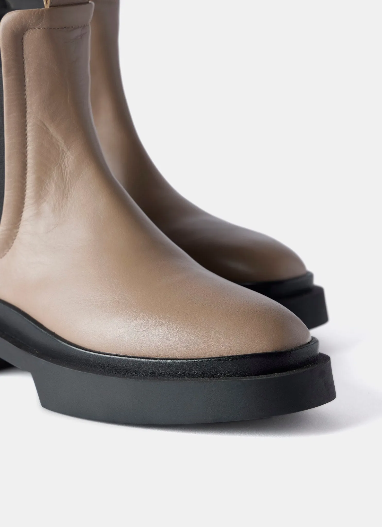 Taupe Leather Chelsea Boots sold by Mint Velvet product image thumbnail 3