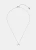 Silver Plated Bow Necklace sold by Mint Velvet