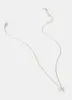 Silver Plated Bow Necklace sold by Mint Velvet