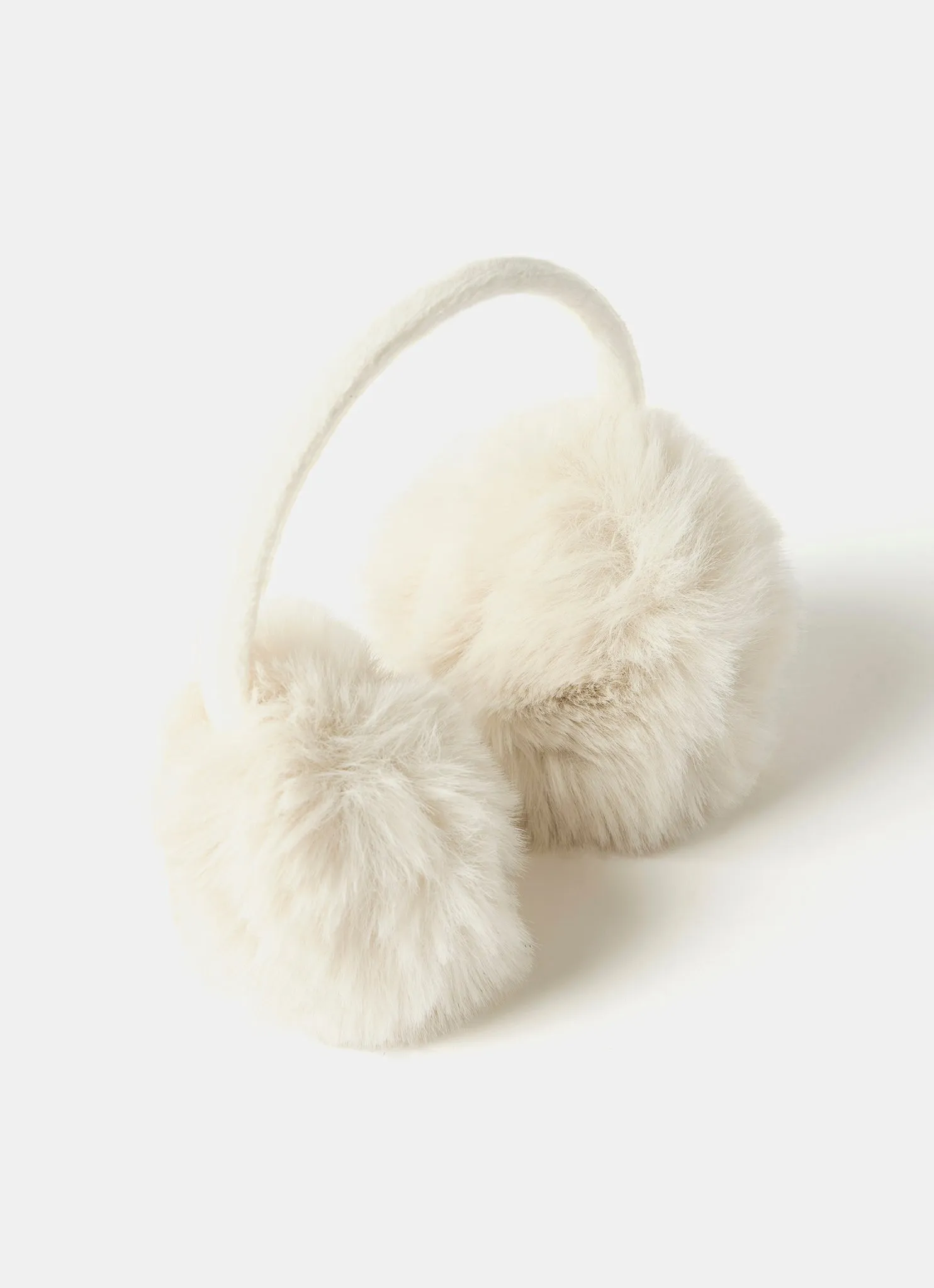 Neutral Faux Fur Earmuffs sold by Mint Velvet product image thumbnail 2