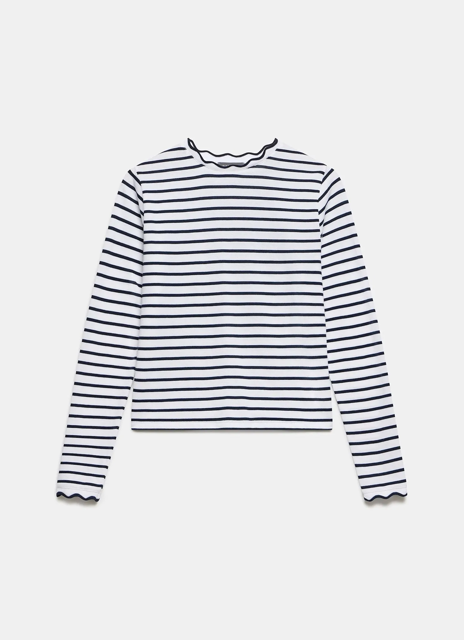 Cream Striped Long Sleeved Top sold by Mint Velvet product image thumbnail 5