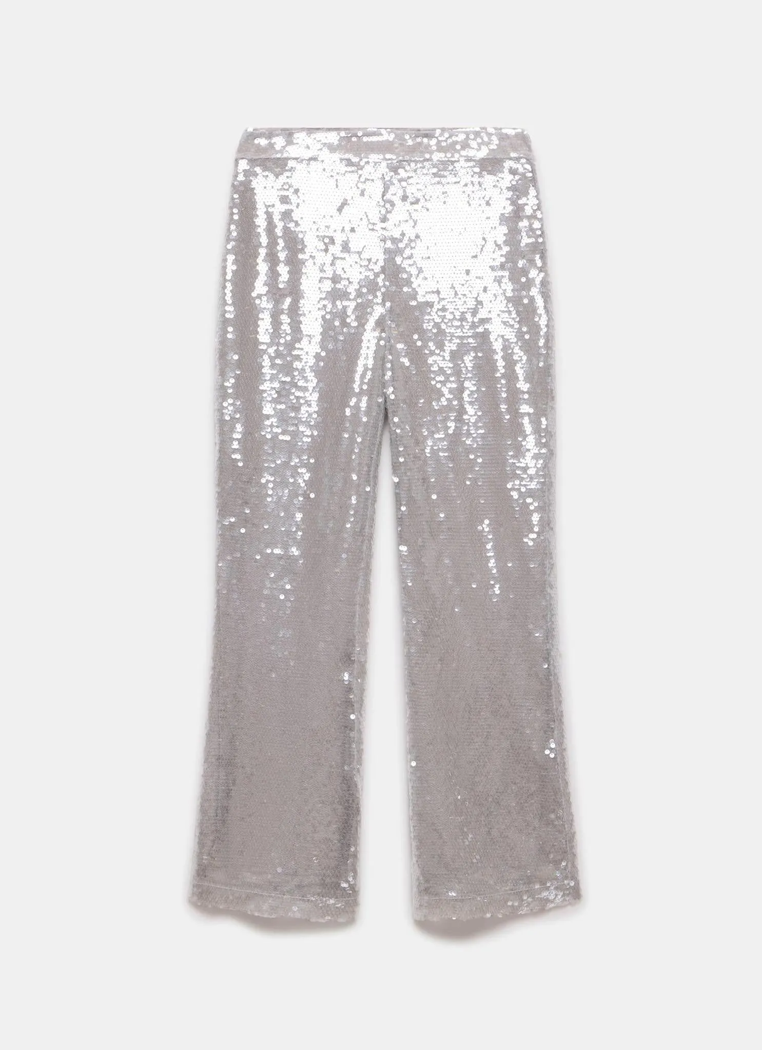 Grey Sequin Wide Trousers sold by Mint Velvet product image thumbnail 5