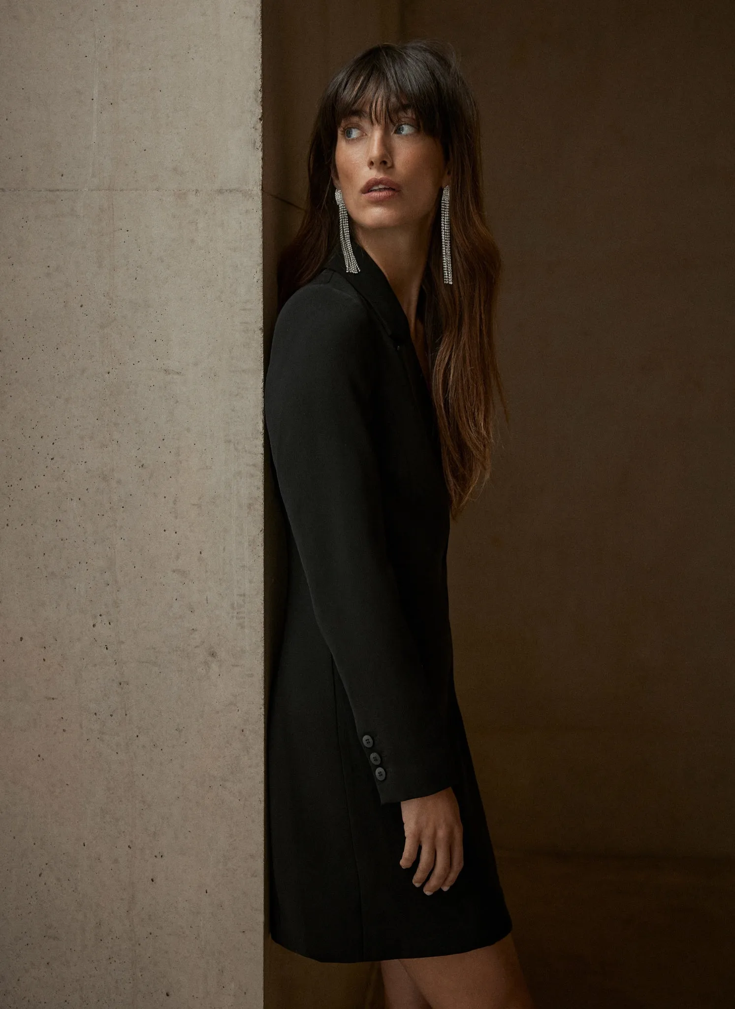 Black Blazer Mini Dress sold by Mint Velvet product image thumbnail 2