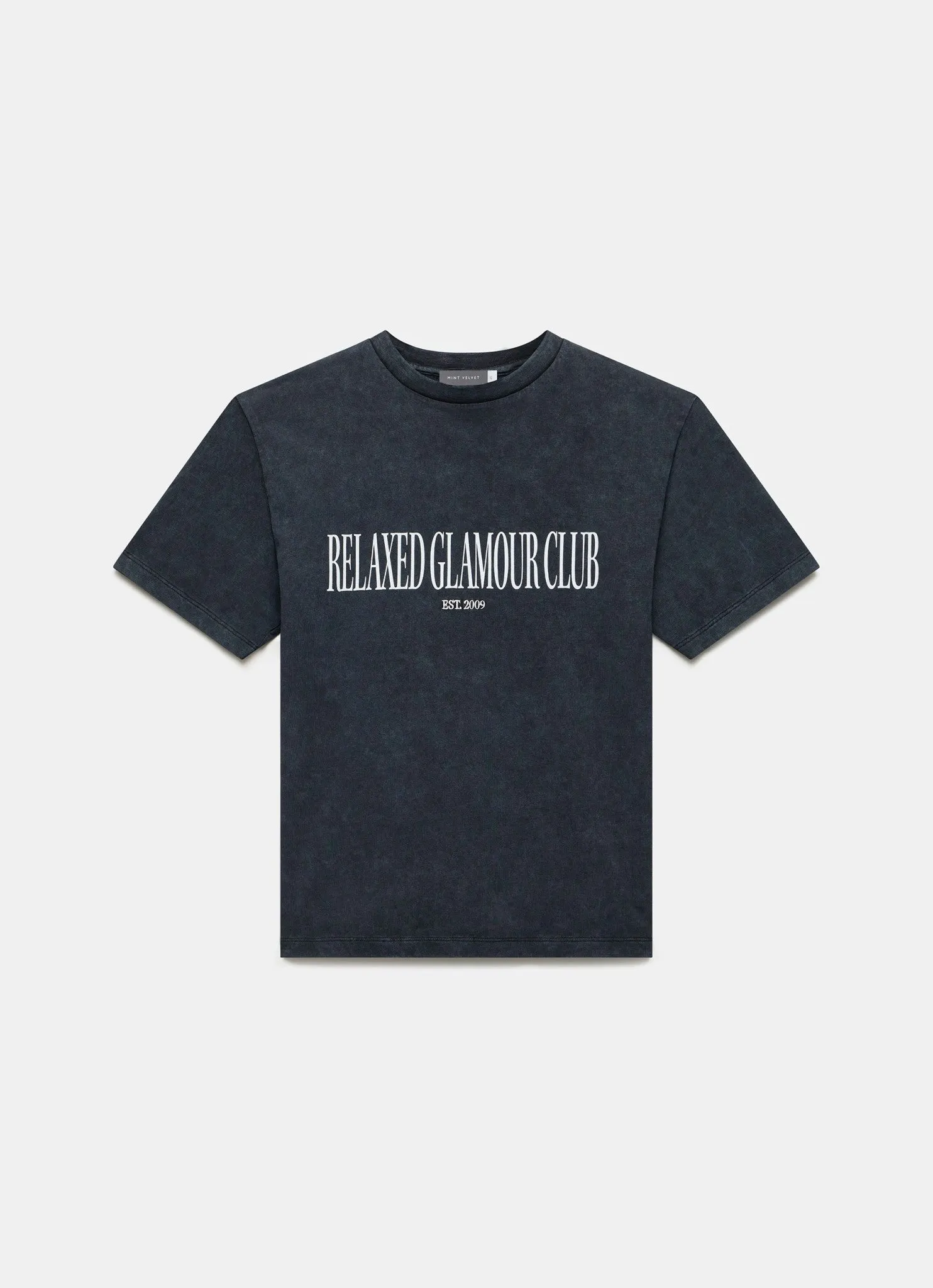 Grey Relaxed Glamour T-Shirt sold by Mint Velvet product image thumbnail 5