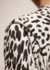 Grey Leopard Print Cardigan sold by Mint Velvet