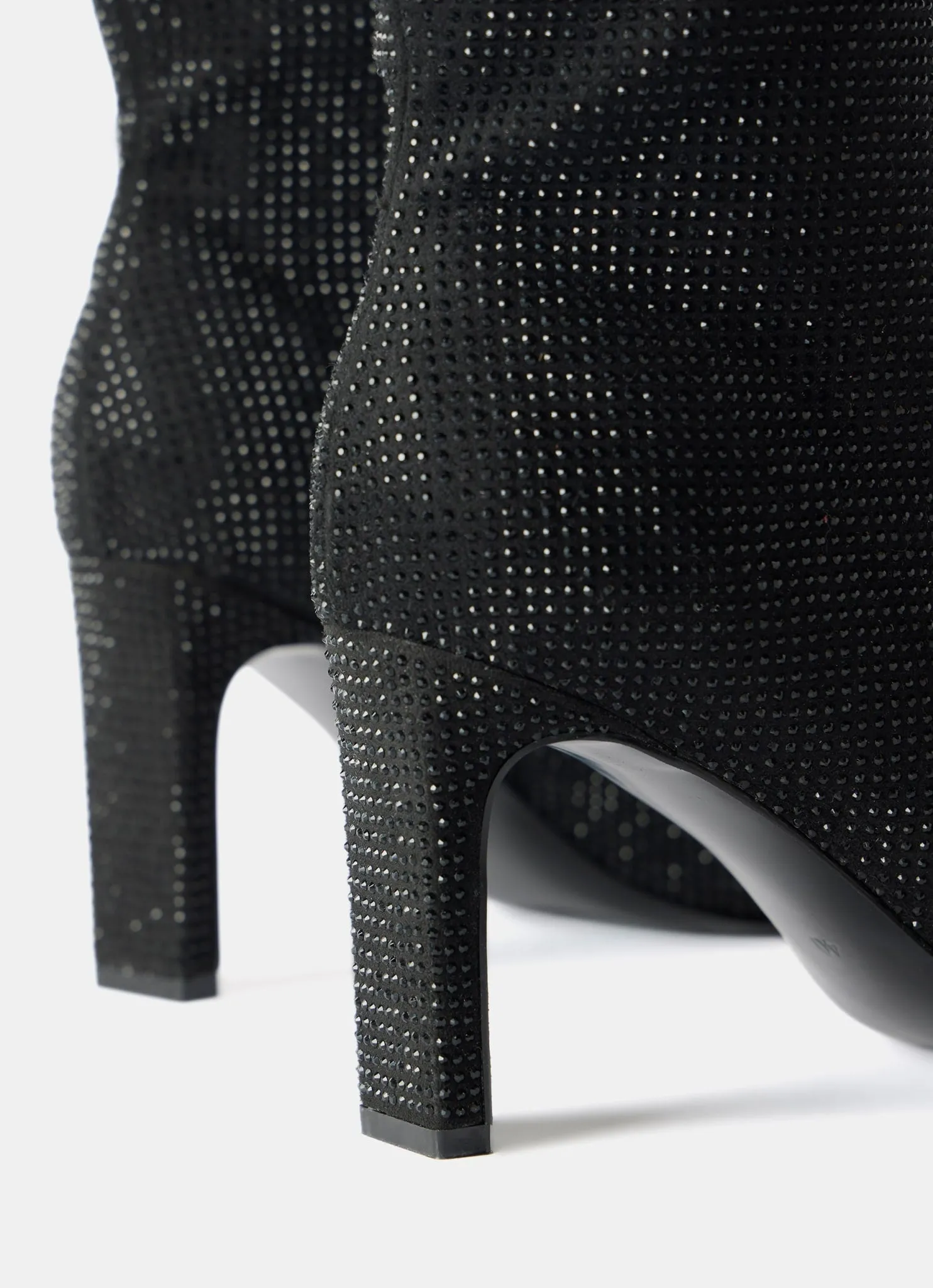 Black Diamante Knee High Boots sold by Mint Velvet product image thumbnail 3