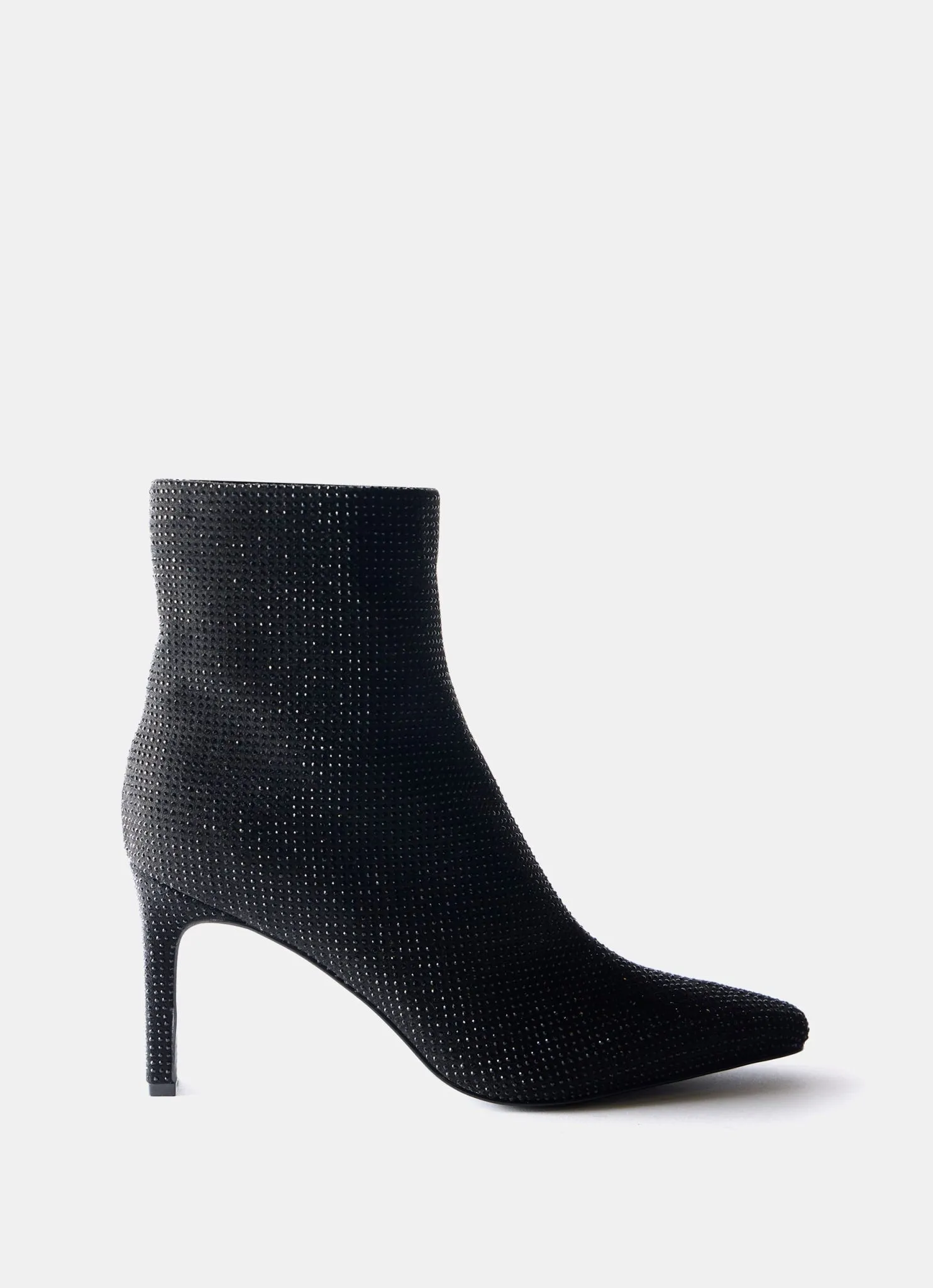 Black Embellished High Heel Ankle Boots sold by Mint Velvet product image thumbnail 2
