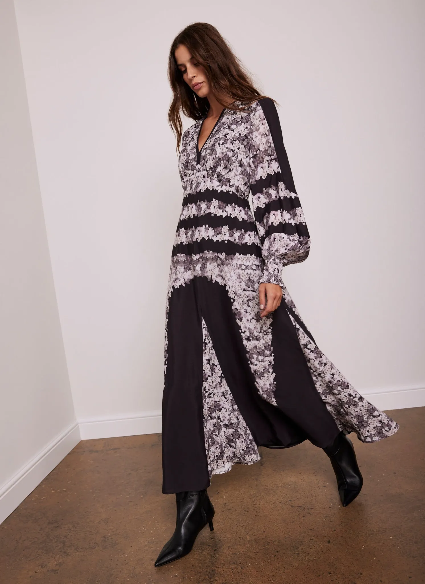 Black Printed Maxi Dress sold by Mint Velvet product image thumbnail 2