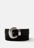 Black Suede Wide Belt sold by Mint Velvet