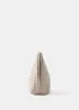 Cream Woven Leather Wash Bag sold by Mint Velvet
