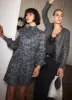 Blue Geometric Print Metallic Mini Dress sold by Mint Velvet