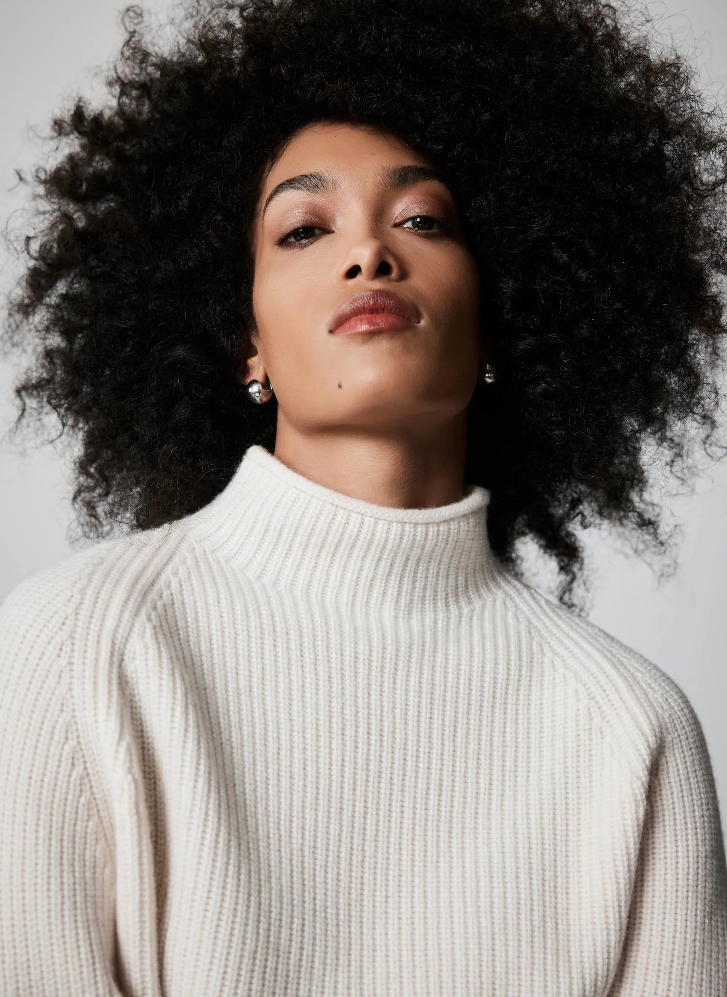 Cream Wool Blend Jumper sold by Mint Velvet product image thumbnail 5