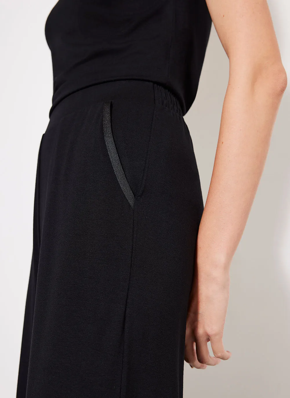 Black Palazzo Wide Leg Trousers sold by Mint Velvet product image thumbnail 3