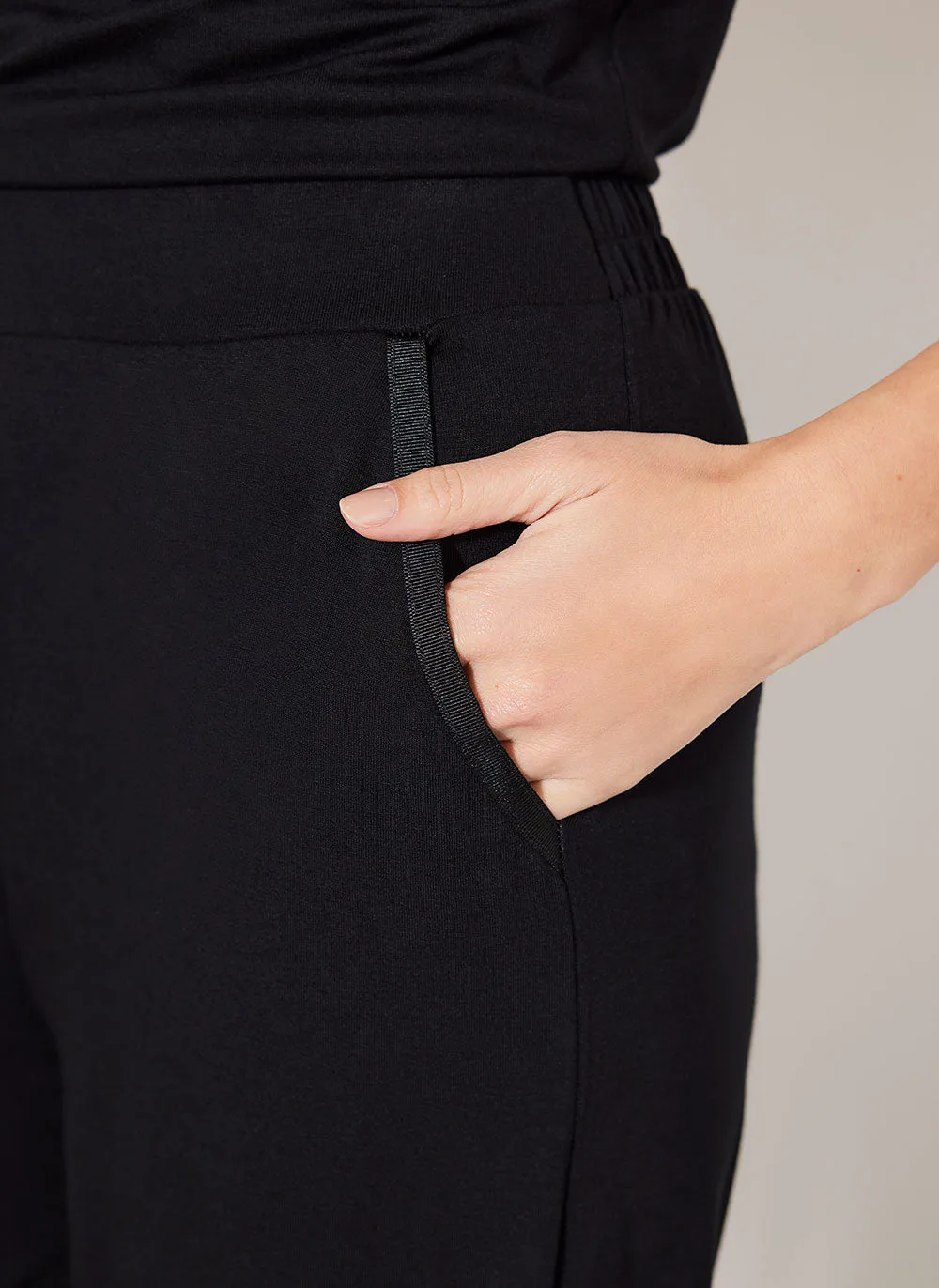 Black Palazzo Wide Leg Trousers sold by Mint Velvet product image thumbnail 5