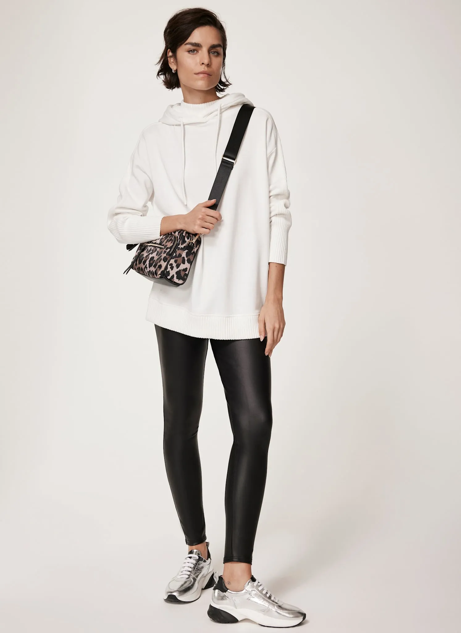 Black Faux Leather Leggings sold by Mint Velvet