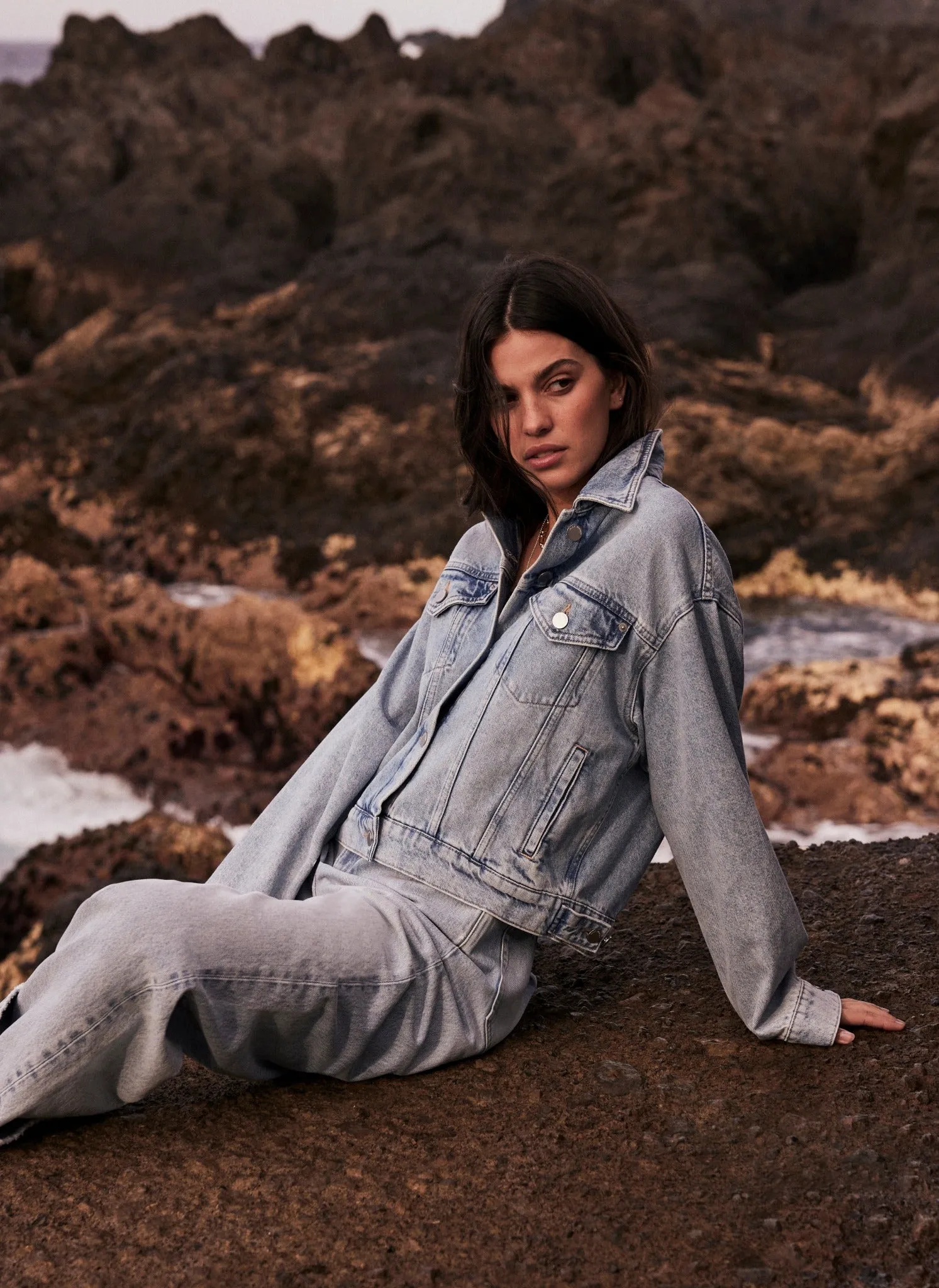 Blue Denim Trucker Jacket sold by Mint Velvet product image thumbnail 4