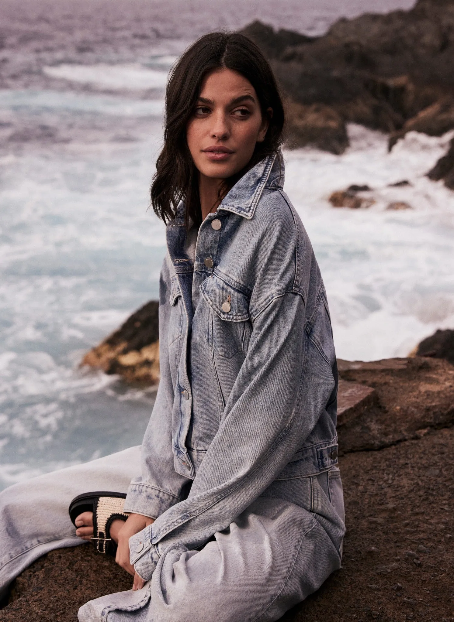 Blue Denim Trucker Jacket sold by Mint Velvet product image thumbnail 3