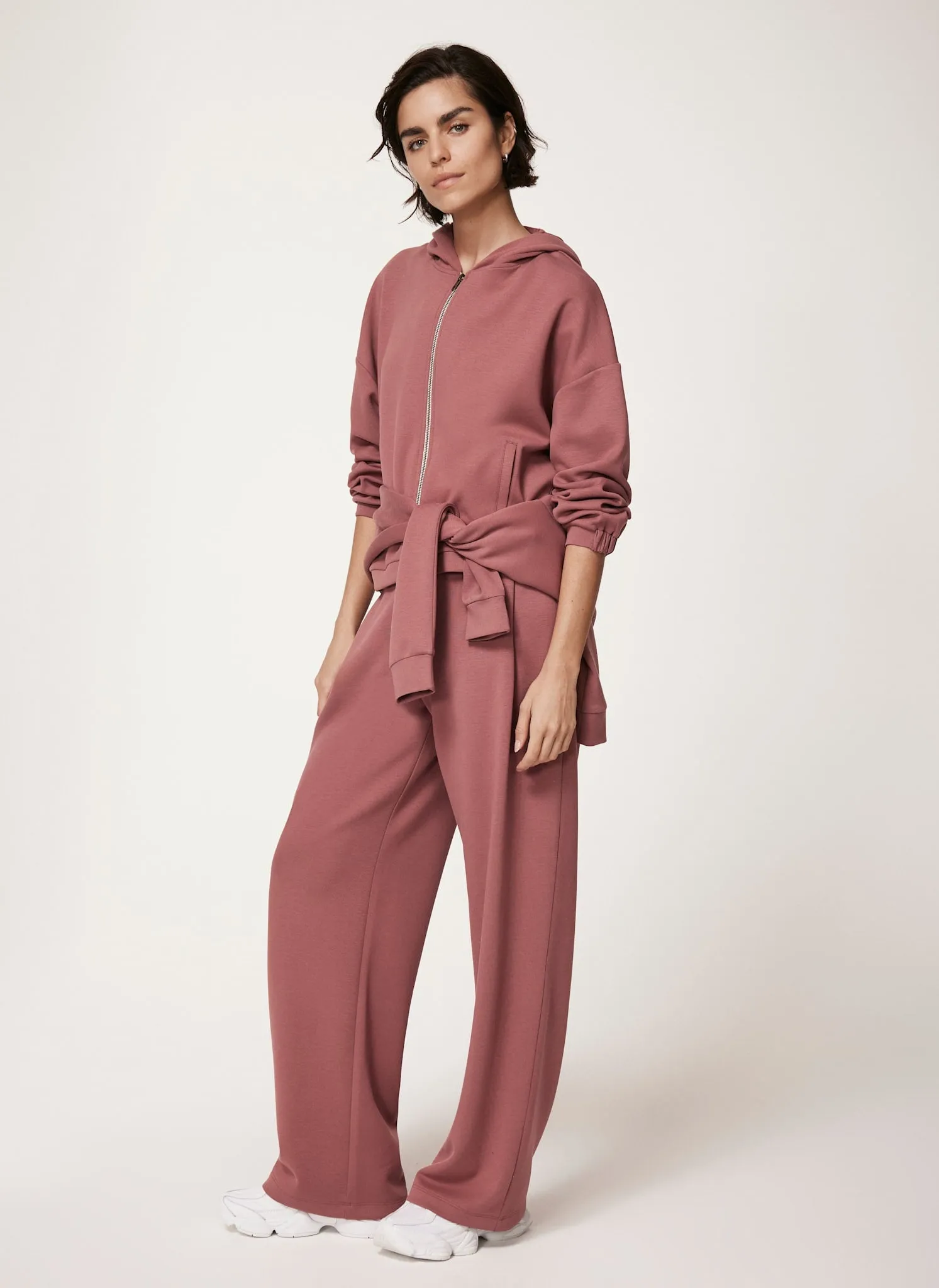 Pink Wide Leg Softluxe Joggers sold by Mint Velvet product image thumbnail 2