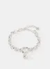Silver Tone Twisted Link Bracelet sold by Mint Velvet