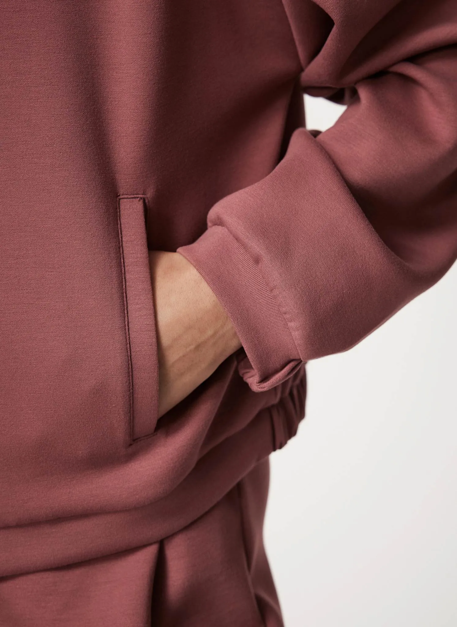 Pink Zip Up Softluxe Hoodie sold by Mint Velvet product image thumbnail 4