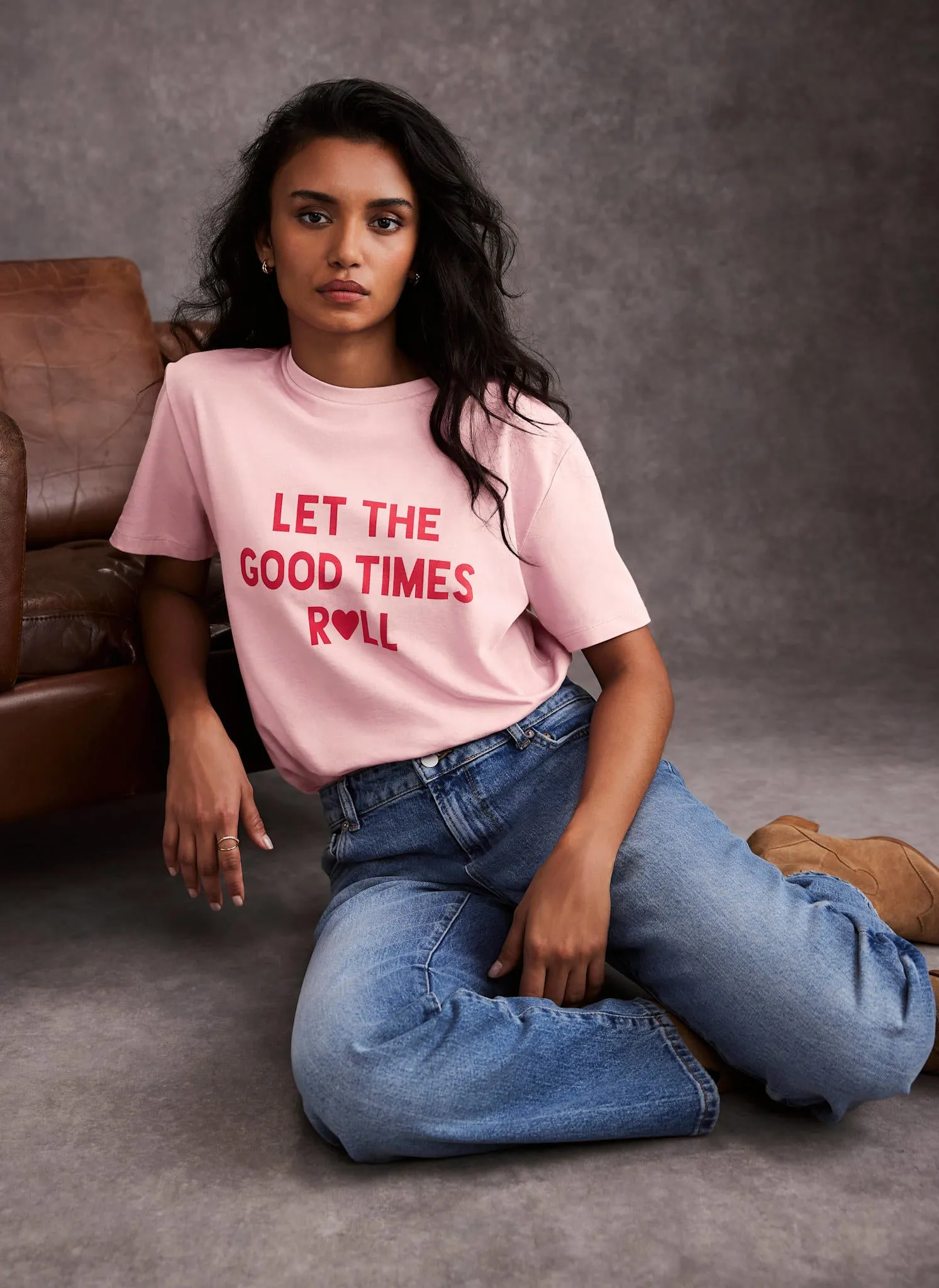 Pink Graphic T-Shirt sold by Mint Velvet product image thumbnail 4