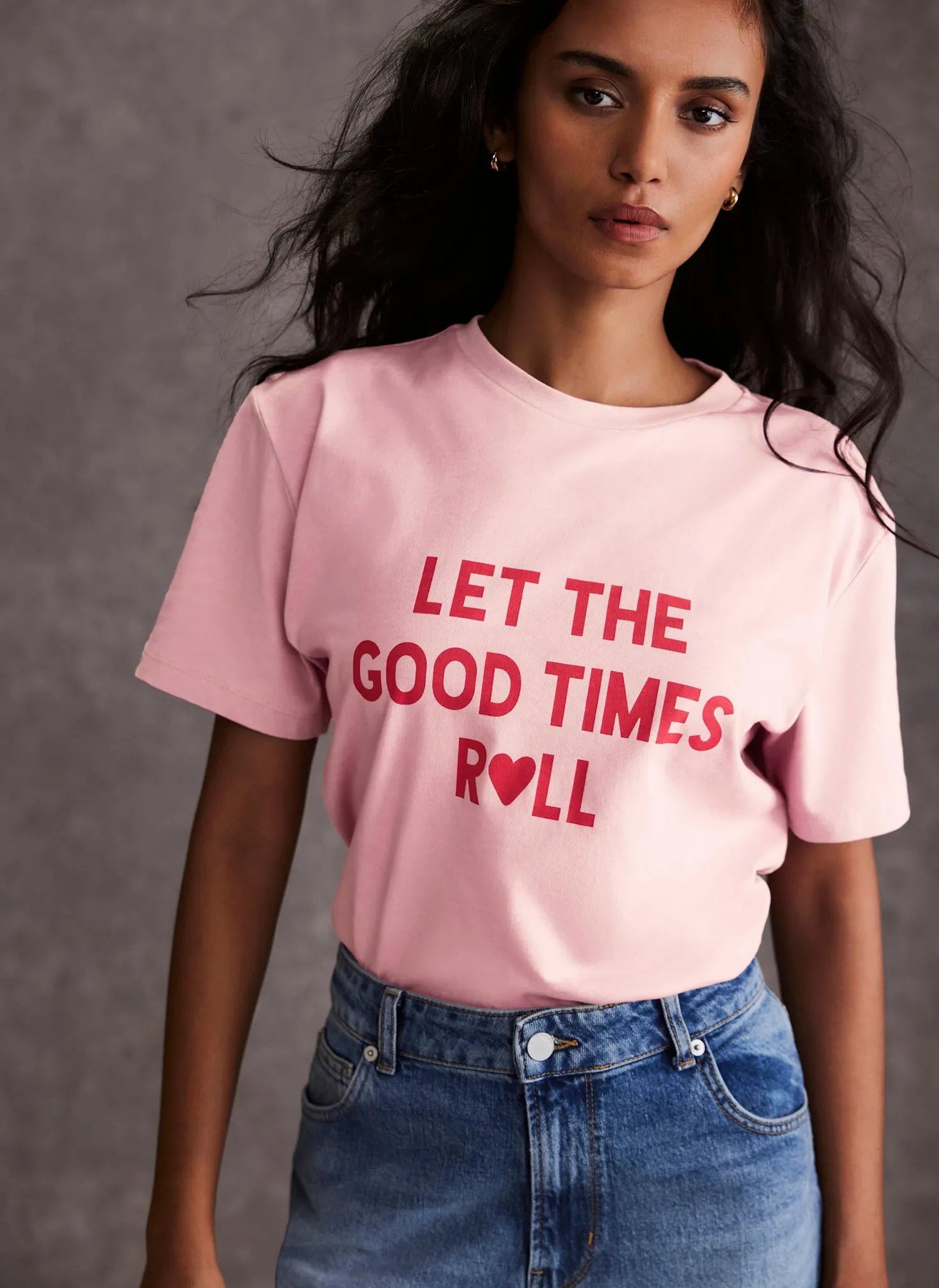 Pink Graphic T-Shirt sold by Mint Velvet product image thumbnail 3