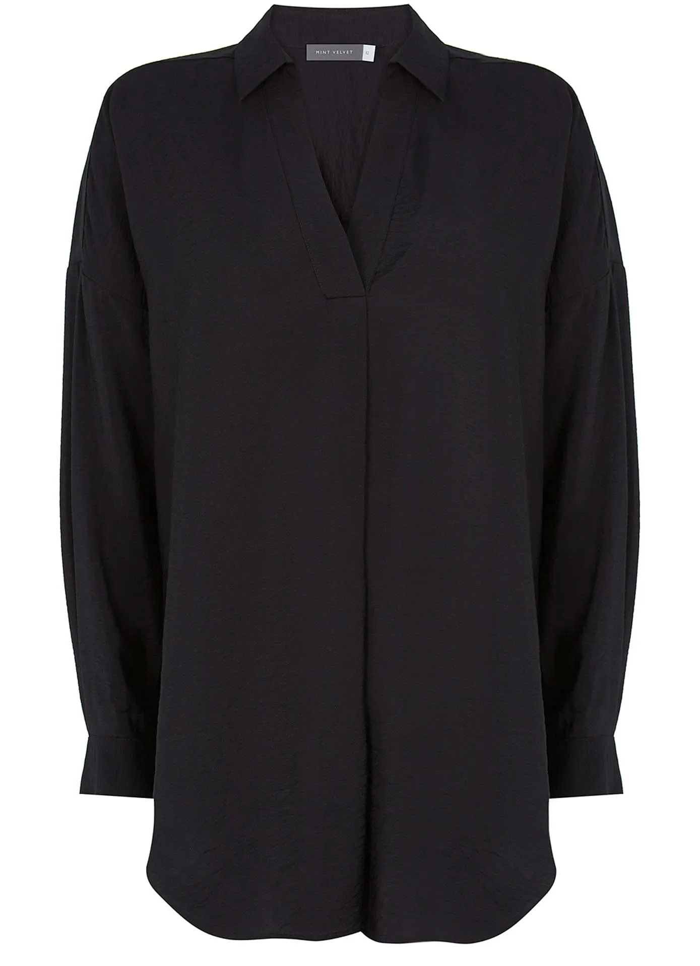 Black Oversized Shirt sold by Mint Velvet product image thumbnail 4