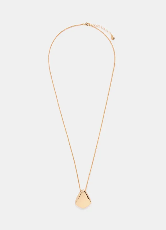 Gold Tone Pendant Necklace sold by Mint Velvet