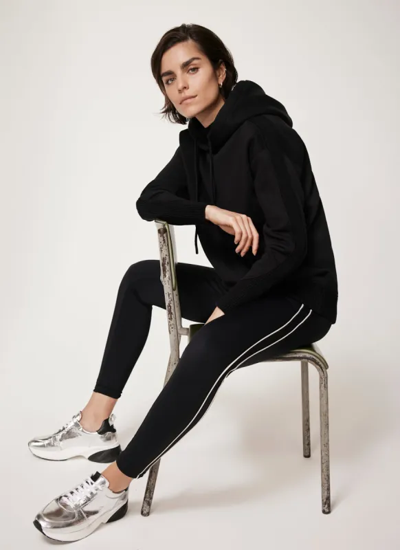 Black Contrast Seam Leggings sold by Mint Velvet