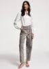 White Blouson Cotton Shirt sold by Mint Velvet