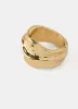 Gold Tone Statement Ring sold by Mint Velvet