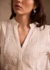 White Embroidered Blouse sold by Mint Velvet