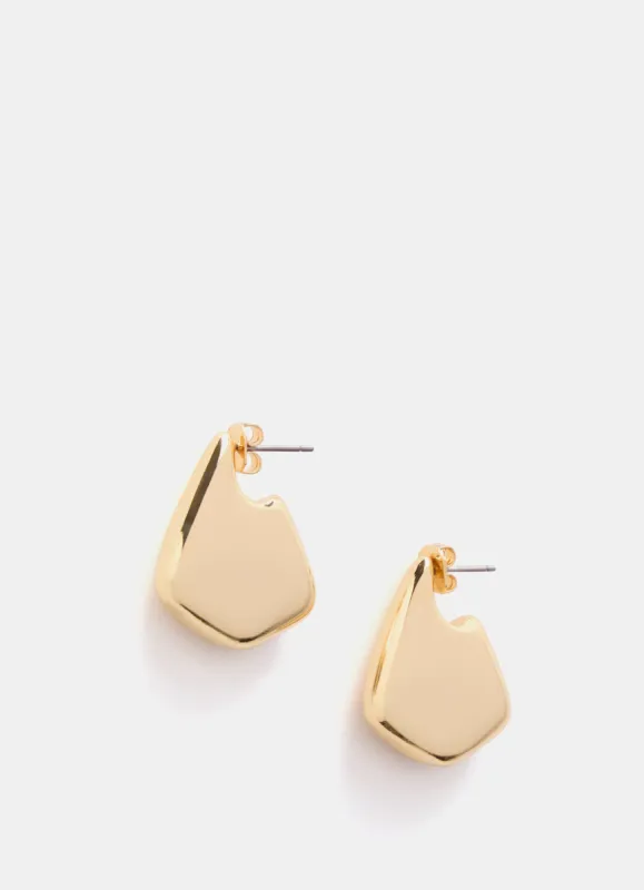 Gold Tone Shaped Stud Earrings sold by Mint Velvet
