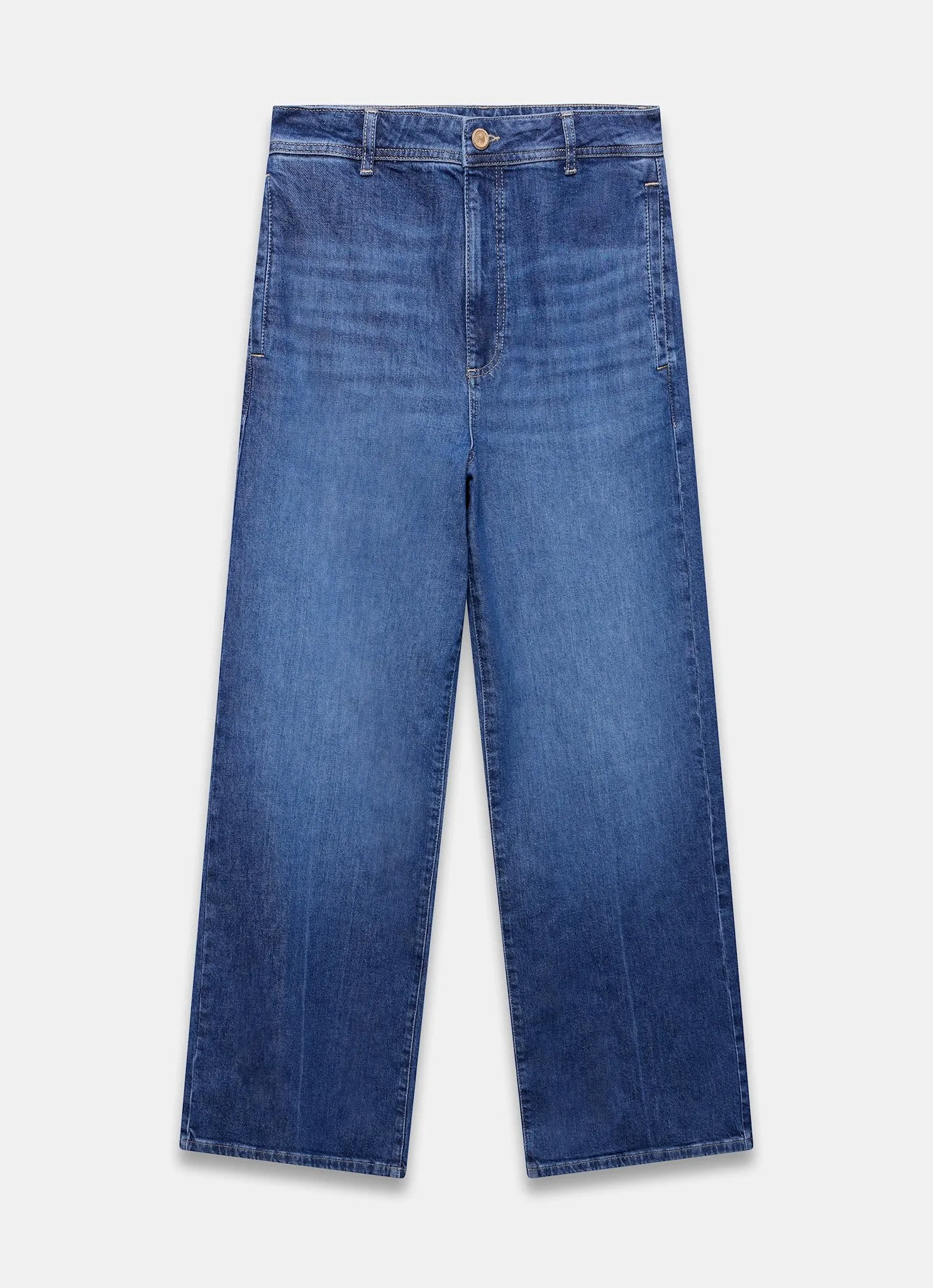 Indigo Wash Wide Jeans sold by Mint Velvet product image thumbnail 5