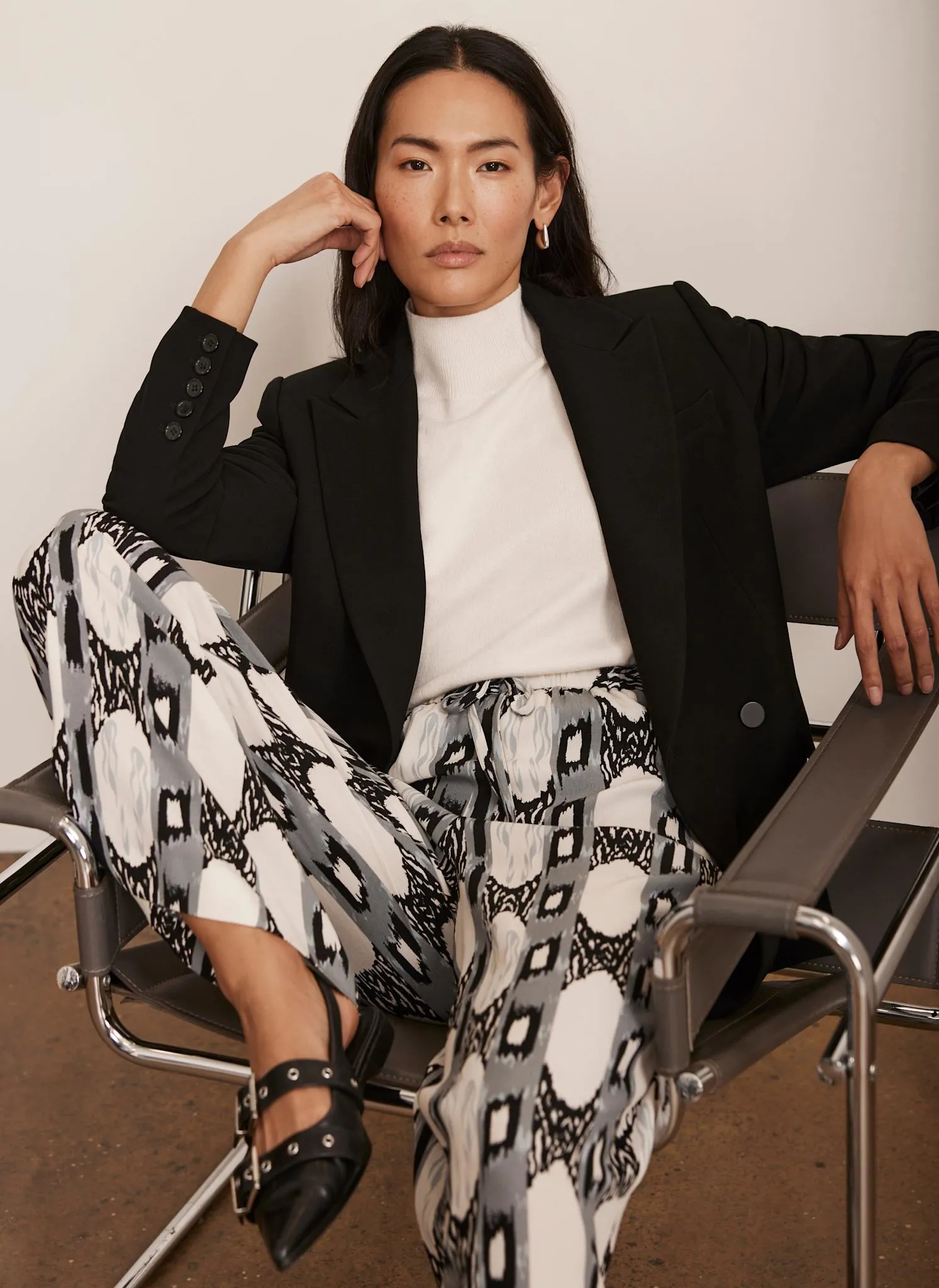 Black Tailored Blazer sold by Mint Velvet product image thumbnail 2