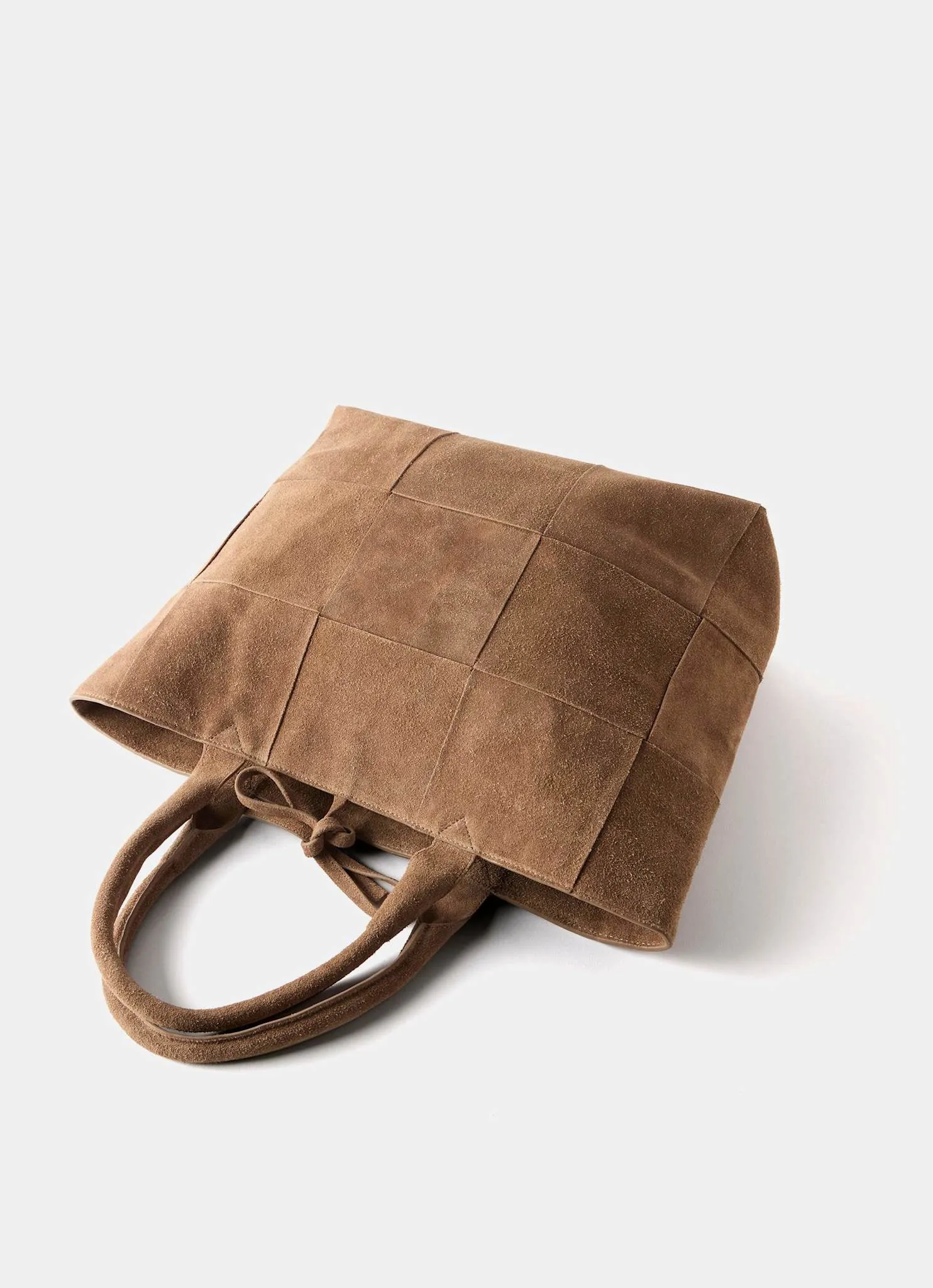Mia Tan Suede Woven Tote Bag sold by Mint Velvet product image thumbnail 4