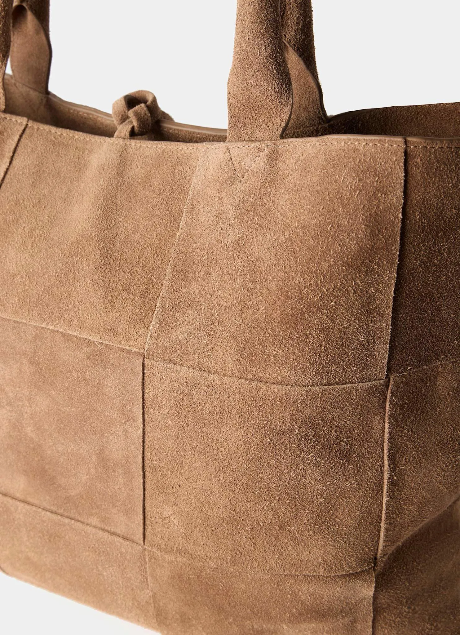 Mia Tan Suede Woven Tote Bag sold by Mint Velvet product image thumbnail 3