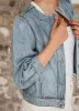 Indigo Puff Sleeve Denim Jacket sold by Mint Velvet