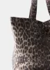 Leopard Print Denim Tote Bag sold by Mint Velvet