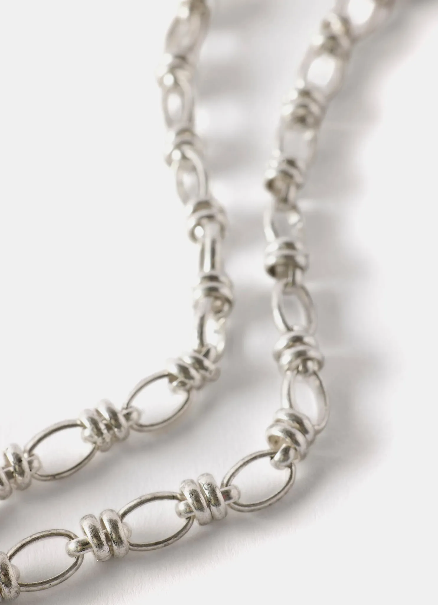 Silver Tone Heart Chain Necklace sold by Mint Velvet product image thumbnail 3