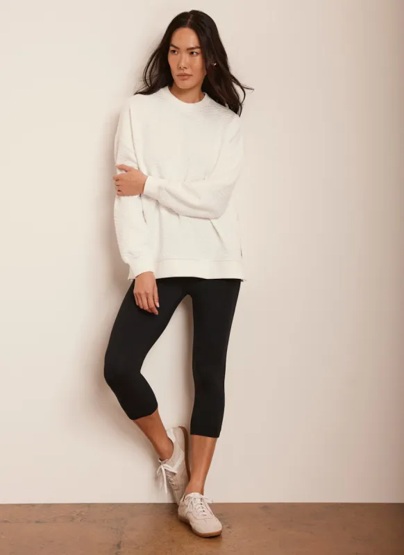 Navy Capri Leggings sold by Mint Velvet