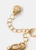 Gold Tone Heart Charm Bracelet sold by Mint Velvet