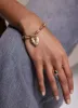 Gold Tone Heart Charm Bracelet sold by Mint Velvet