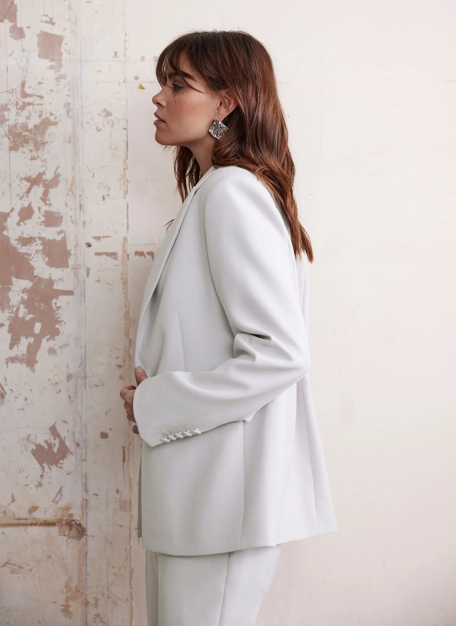 Grey Tuxedo Blazer sold by Mint Velvet product image thumbnail 3