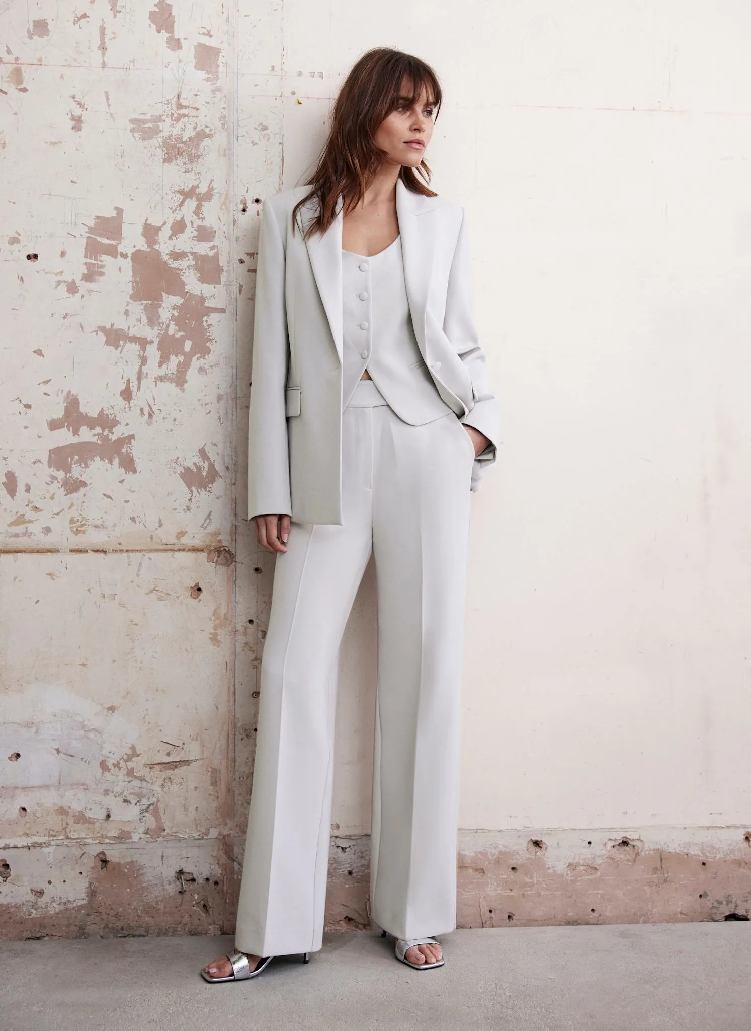 Grey Tuxedo Blazer sold by Mint Velvet product image thumbnail 2