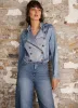 Indigo Denim Military Jacket sold by Mint Velvet