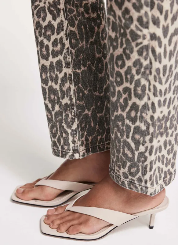 Betty Cream Leather Flip Flop Heels made by Mint Velvet